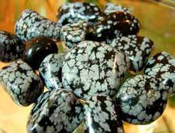 obsidian snježni opsidijan